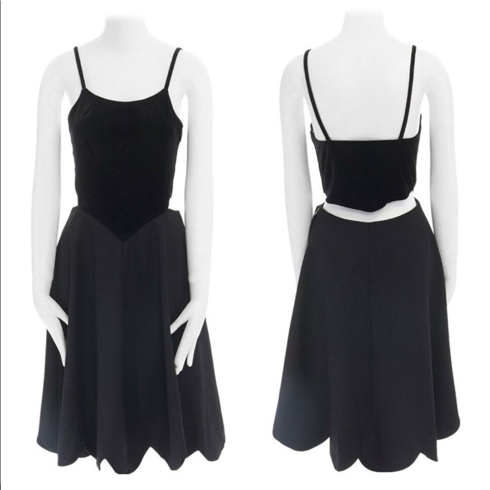 Velvet and wool Comme des Garçons Dress